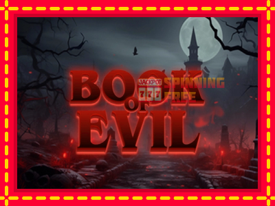 Mesin slot online - Book of Evil