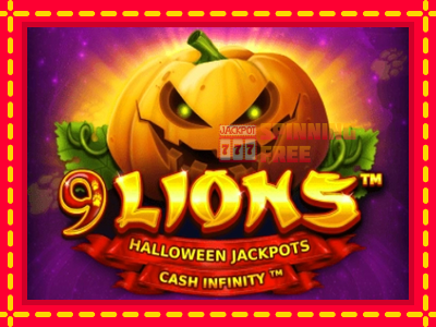 Mesin slot online - 9 Lions Halloween Jackpots