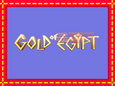 Mesin slot online - Gold of Egypt