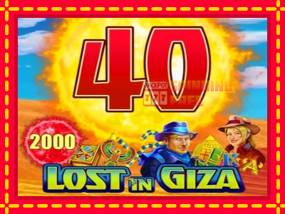 Mesin slot online - Lost in Giza 40