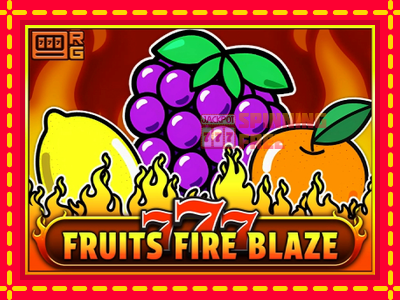 Mesin slot online - 777 - Fruits Fire Blaze