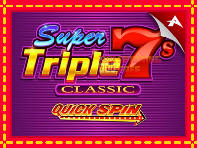 Mesin slot online - Super Triple 7s Classic