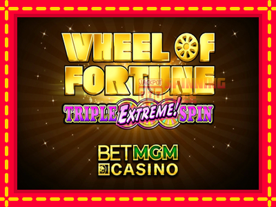 Mesin slot online - Wheel of Fortune Triple Extreme Spin BetMGM