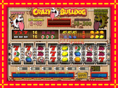 Mesin slot online - Crazy Bulldog