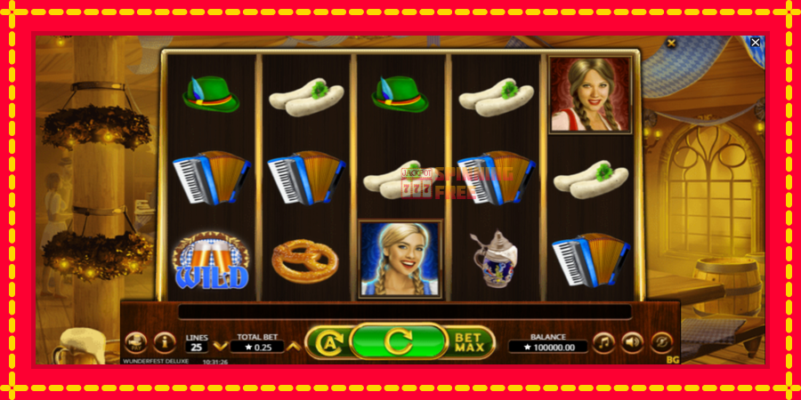 Wunderfest Deluxe mesin slot dengan animasi cerah, gambar 1