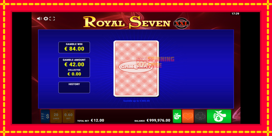 Royal Seven XXL mesin slot dengan animasi cerah, gambar 3