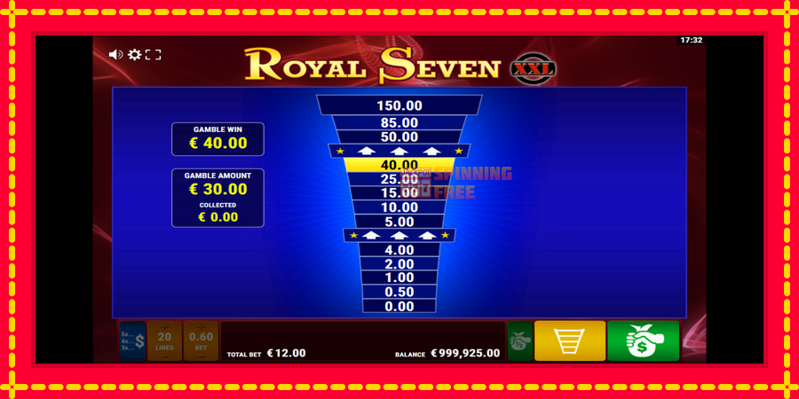 Royal Seven XXL mesin slot dengan animasi cerah, gambar 4