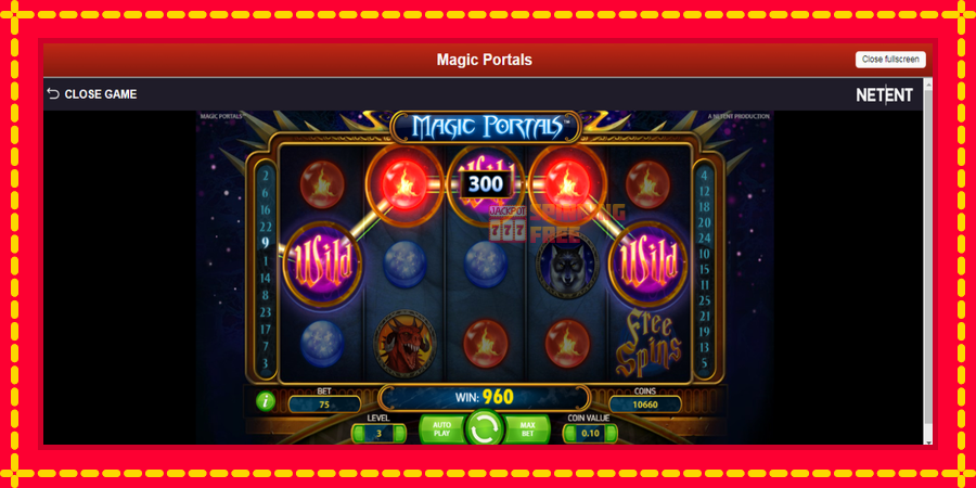 Magic Portals mesin slot dengan animasi cerah, gambar 4