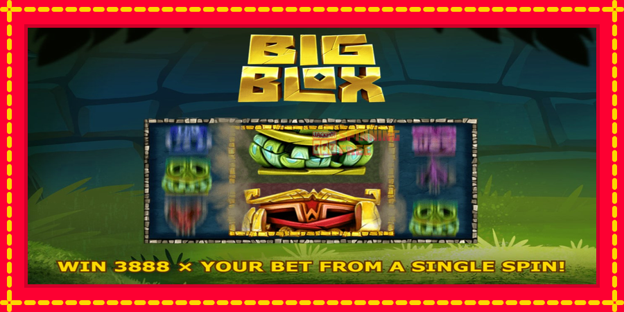 Big Blox mesin slot dengan animasi cerah, gambar 1