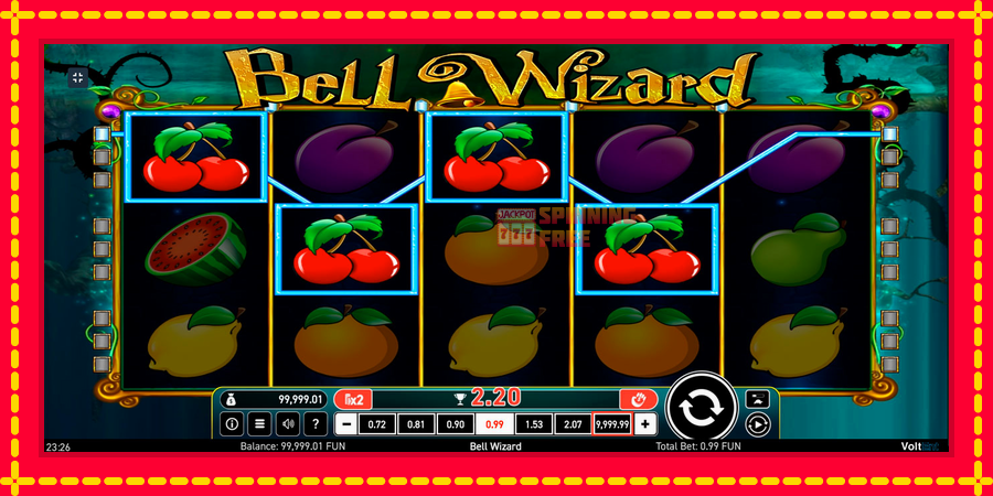 Bell Wizard mesin slot dengan animasi cerah, gambar 5