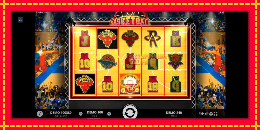 Basketball mesin slot dengan animasi cerah, gambar 6