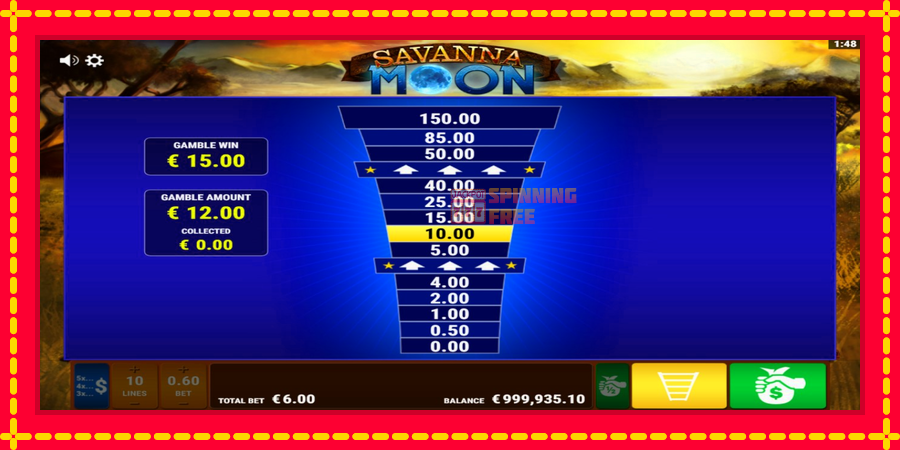 Savanna Moon mesin slot dengan animasi cerah, gambar 4