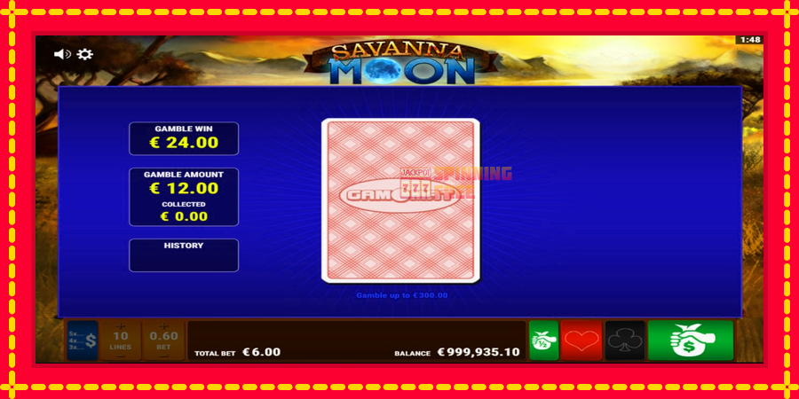 Savanna Moon mesin slot dengan animasi cerah, gambar 5