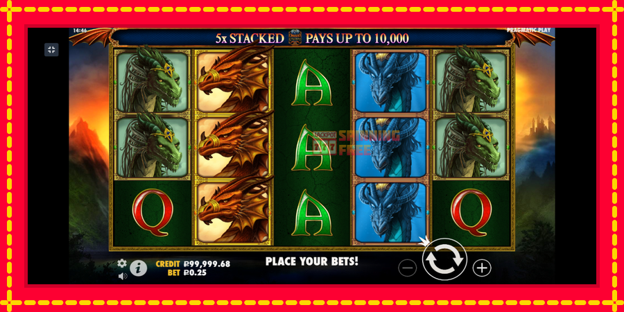 Dragon Kingdom mesin slot dengan animasi cerah, gambar 3