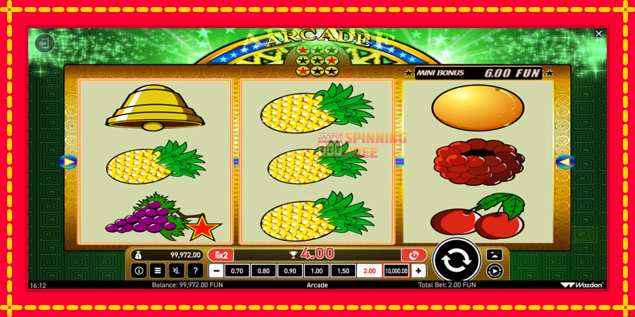 Arcade mesin slot dengan animasi cerah, gambar 3