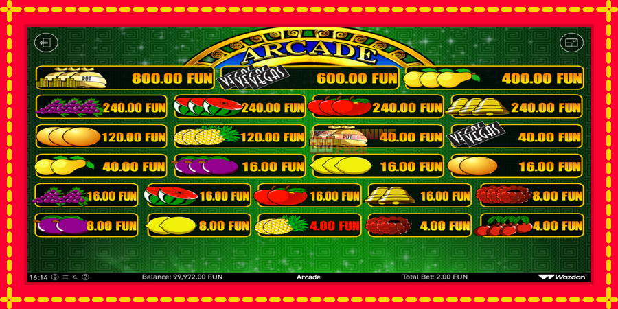 Arcade mesin slot dengan animasi cerah, gambar 5