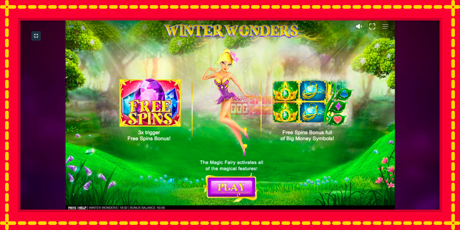 Winter Wonders mesin slot dengan animasi cerah, gambar 1