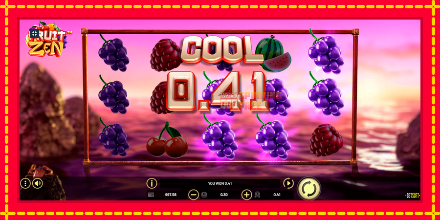 Fruit Zen mesin slot dengan animasi cerah, gambar 7