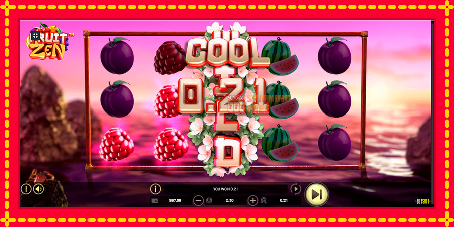 Fruit Zen mesin slot dengan animasi cerah, gambar 8