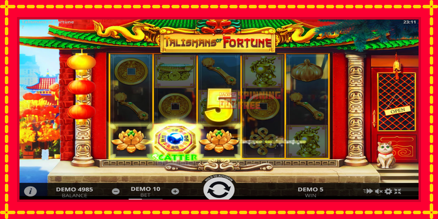 Talismans of Fortune mesin slot dengan animasi cerah, gambar 2