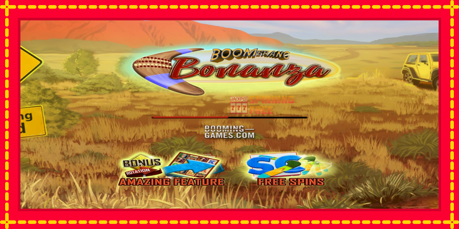 Boomerang Bonanza mesin slot dengan animasi cerah, gambar 1