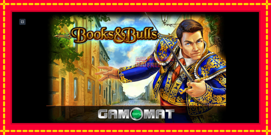 Books Bulls mesin slot dengan animasi cerah, gambar 1