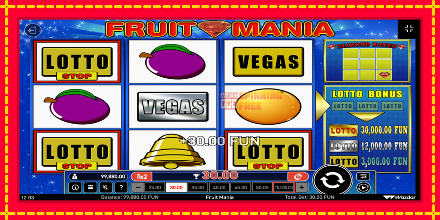 Fruit Mania mesin slot dengan animasi cerah, gambar 2