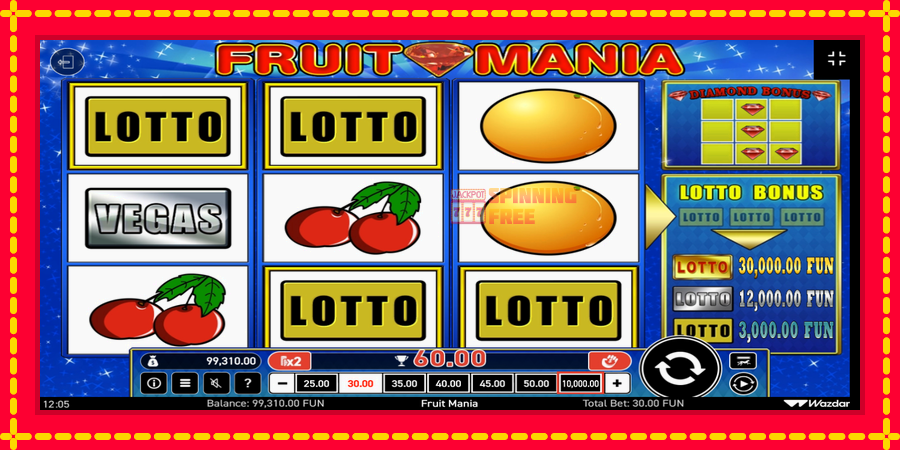 Fruit Mania mesin slot dengan animasi cerah, gambar 4