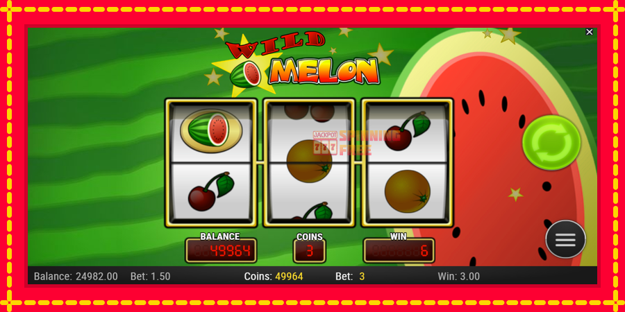 Wild Melon mesin slot dengan animasi cerah, gambar 2