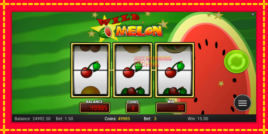 Wild Melon mesin slot dengan animasi cerah, gambar 3