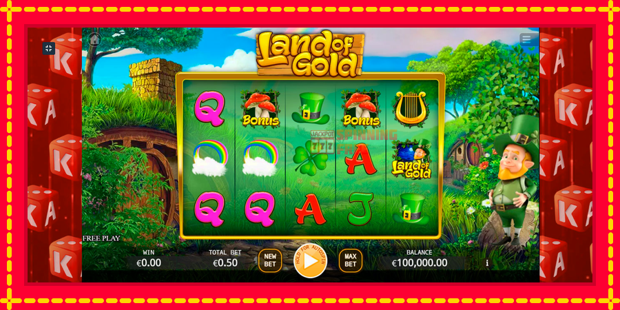 Land of Gold mesin slot dengan animasi cerah, gambar 2