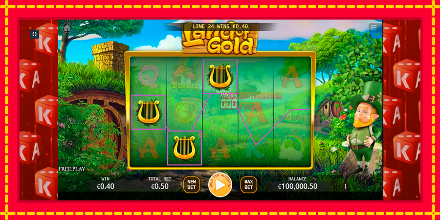 Land of Gold mesin slot dengan animasi cerah, gambar 5