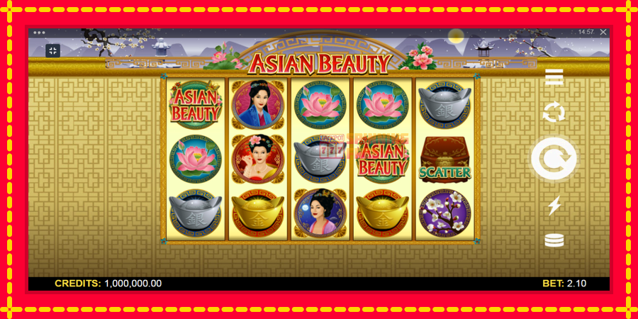 Asian Beauty mesin slot dengan animasi cerah, gambar 1