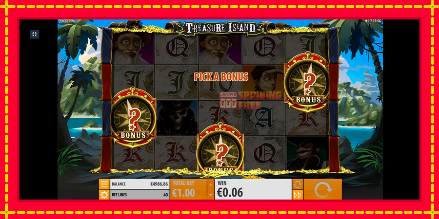 Treasure Island mesin slot dengan animasi cerah, gambar 8