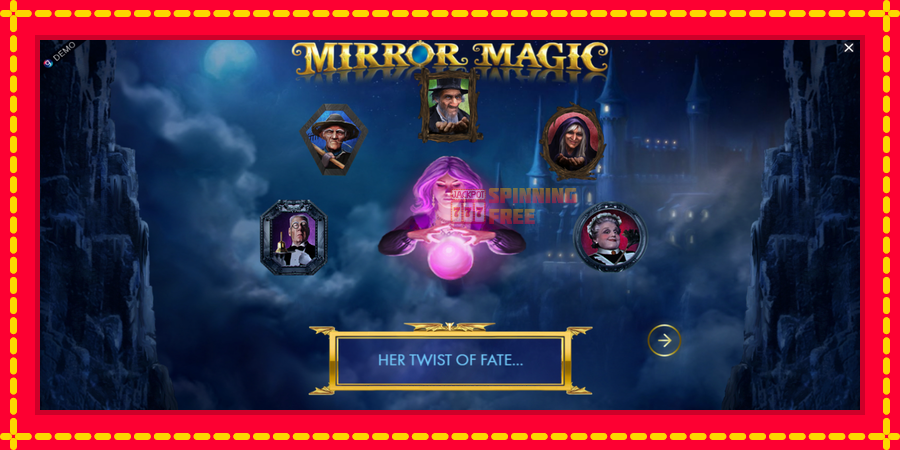 Mirror Magic mesin slot dengan animasi cerah, gambar 1