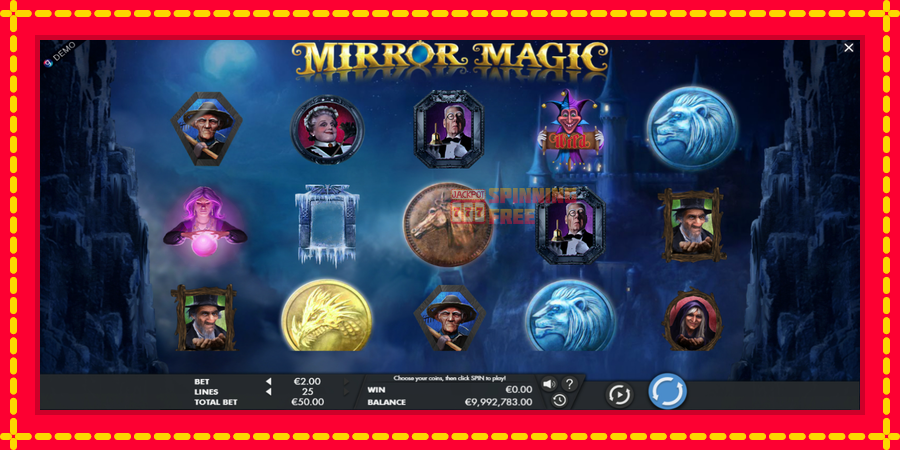 Mirror Magic mesin slot dengan animasi cerah, gambar 2