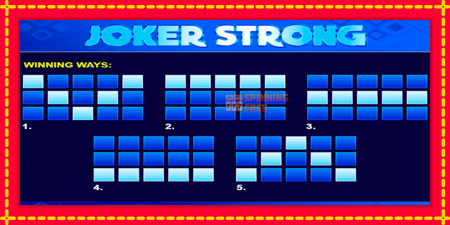 Joker Strong mesin slot dengan animasi cerah, gambar 7