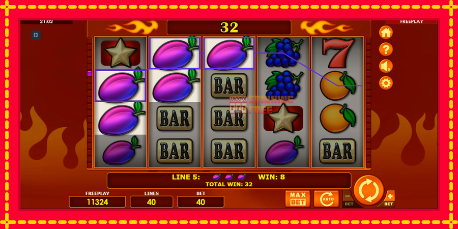 Bells on Fire mesin slot dengan animasi cerah, gambar 5