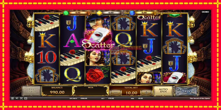 The Secret of the Opera mesin slot dengan animasi cerah, gambar 3