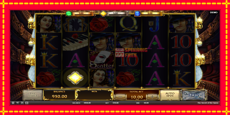 The Secret of the Opera mesin slot dengan animasi cerah, gambar 4