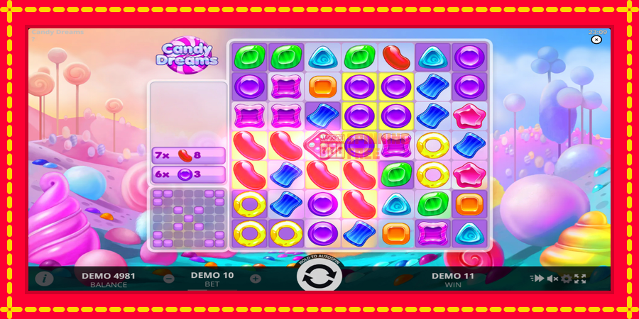 Candy Dreams mesin slot dengan animasi cerah, gambar 3