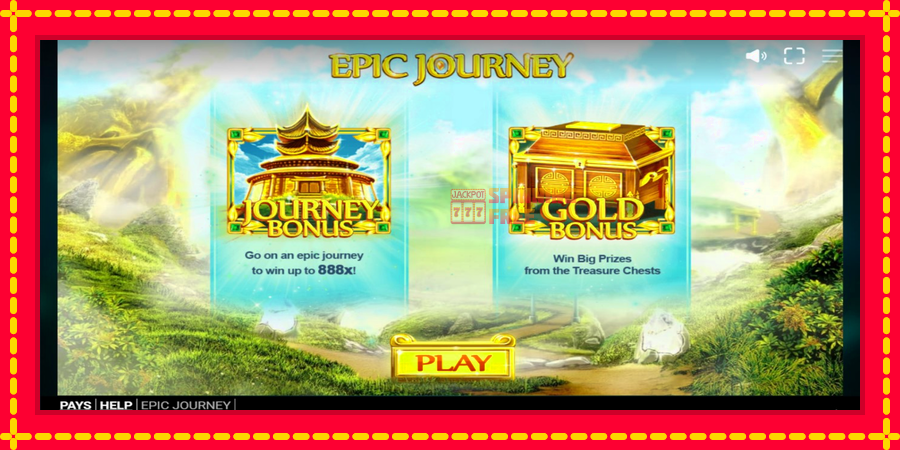 Epic Journey mesin slot dengan animasi cerah, gambar 1