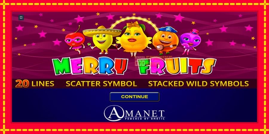 Merry Fruits mesin slot dengan animasi cerah, gambar 7