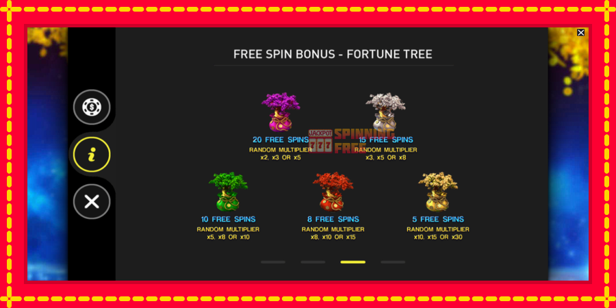 Fortune Tree mesin slot dengan animasi cerah, gambar 6