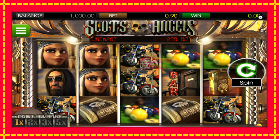 Slots Angels mesin slot dengan animasi cerah, gambar 1