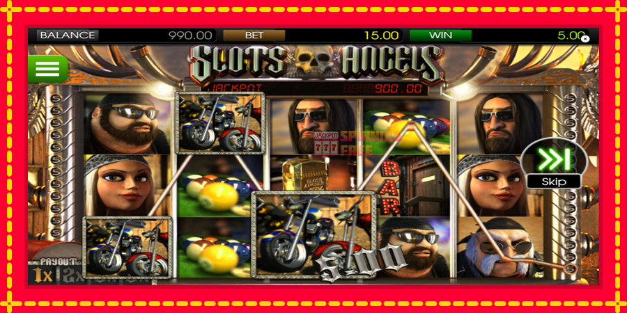 Slots Angels mesin slot dengan animasi cerah, gambar 2