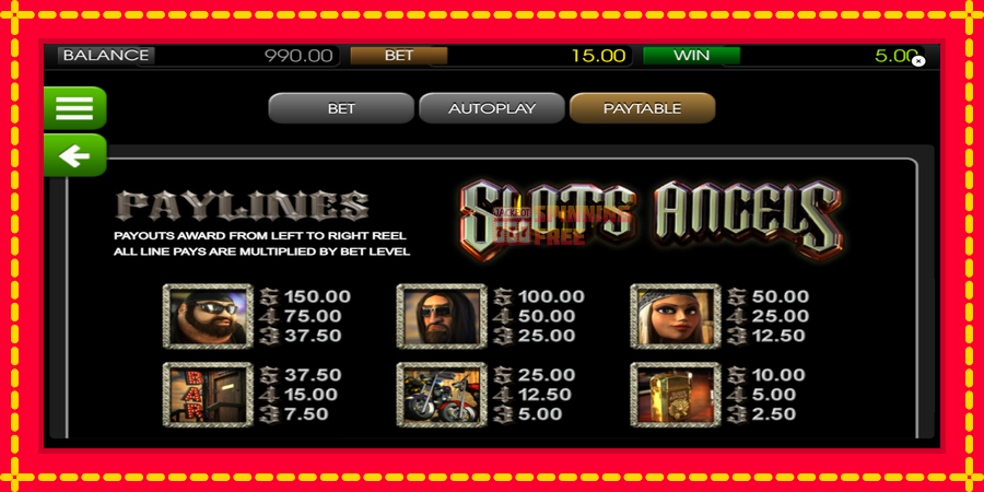 Slots Angels mesin slot dengan animasi cerah, gambar 5