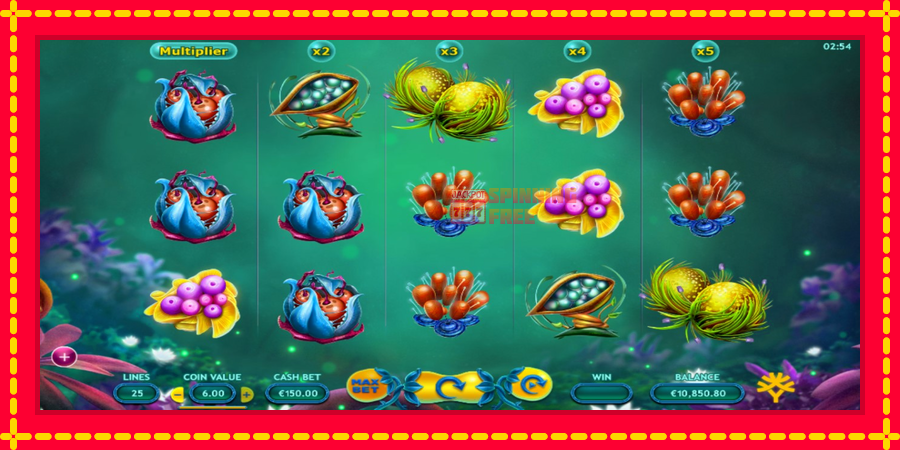 Fruitoids mesin slot dengan animasi cerah, gambar 2