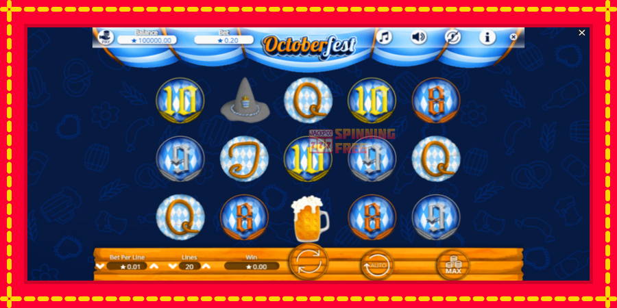 Octoberfest mesin slot dengan animasi cerah, gambar 2