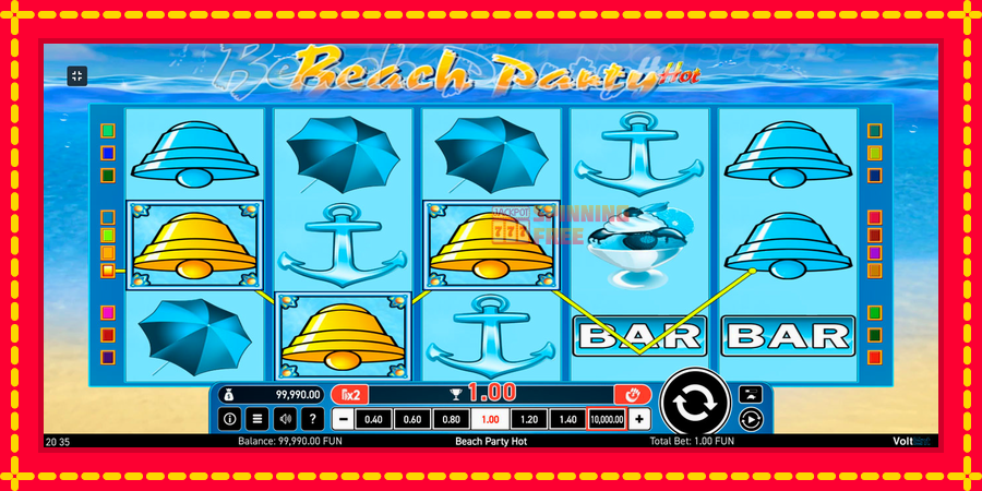 Beach Party Hot mesin slot dengan animasi cerah, gambar 2